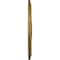 Ekena Millwork Raymond Ceiling Medallion (Fits Canopies up to 5 1/8"), 18 1/8"OD 3 5/8"ID x 1 1/8"P, Gold CM18RAGLS - alternate 3